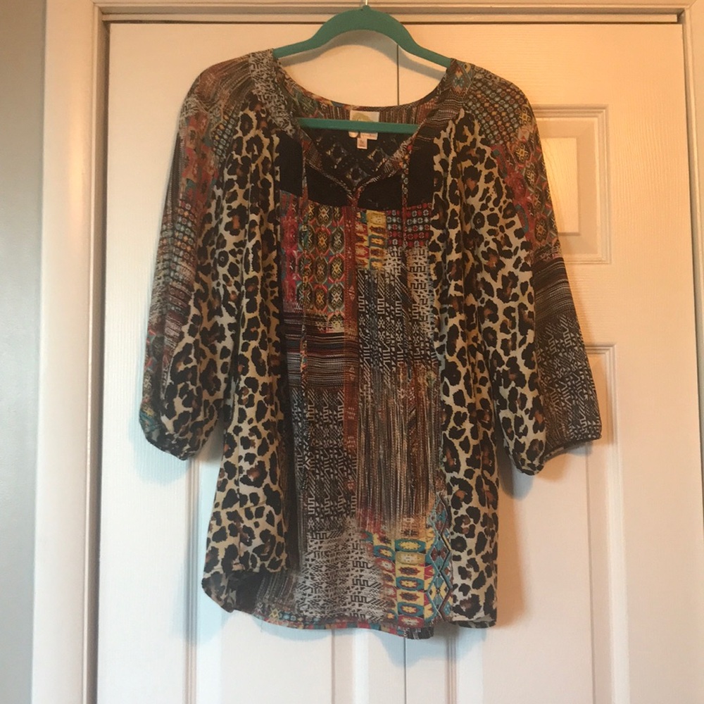 Patterned Blouse